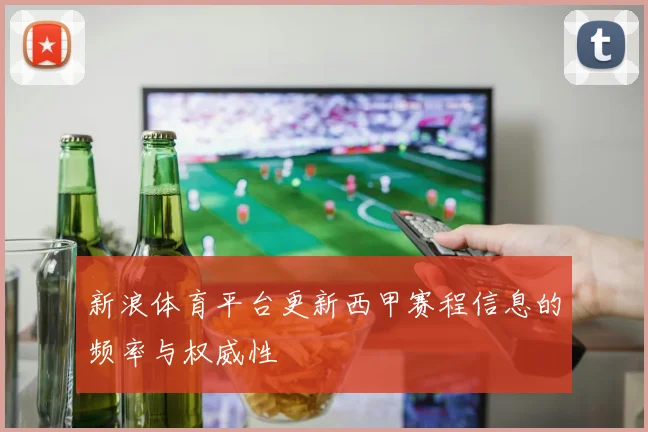 新浪体育平台更新西甲赛程信息的频率与权威性